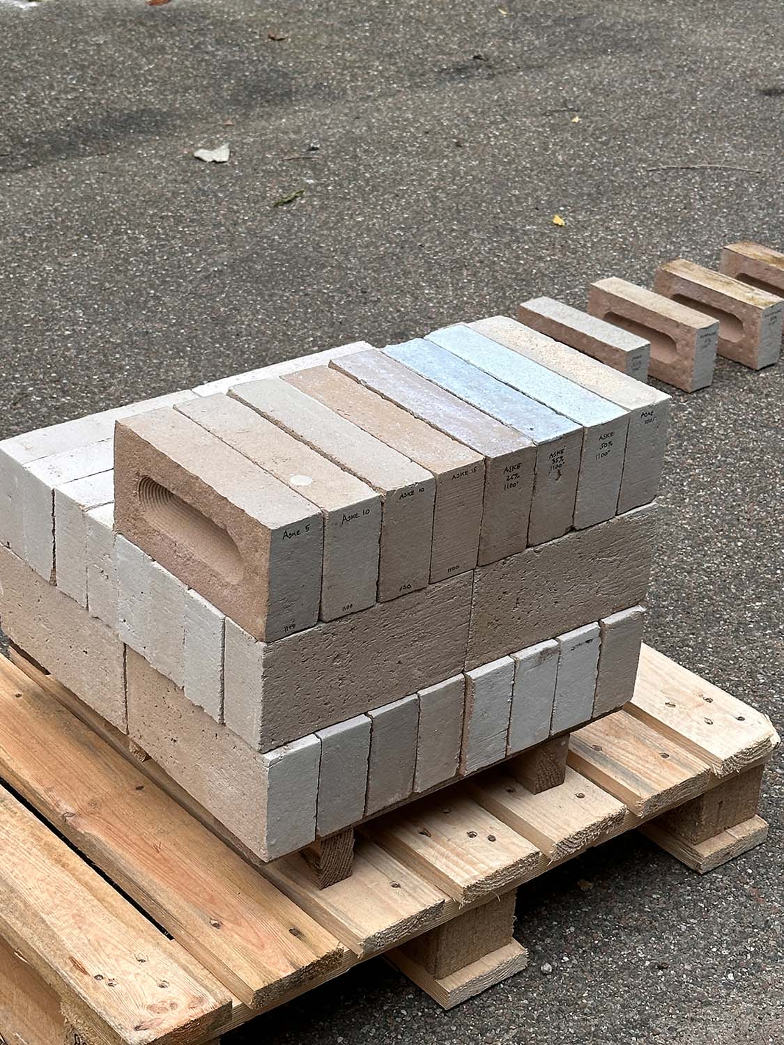 Stablede teglsten
